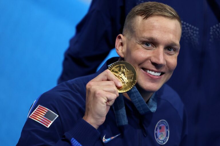 Olympic Swimmer Caeleb Dressel Says Son August Seeing Him Win Gold Was Everything 2