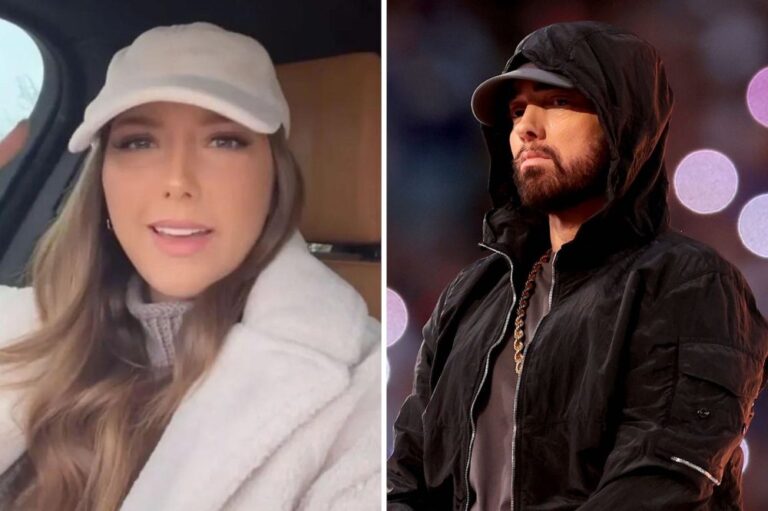 Eminem daughter Hailie cries listening to dads songs about her 1370932406