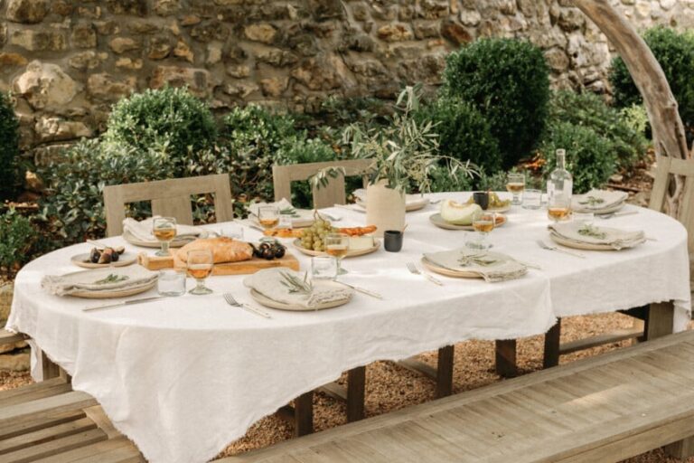 dining table setup for first dinner party 865x577