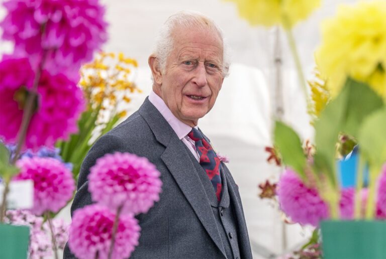 King Charles Opens Royal Horticultural Society Aberdeen Summer Flower Show 2