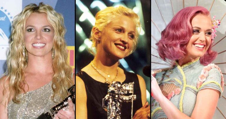 MTV VMA Video Vanguard Winners Through the Years Katy Perry Madonna Britney Spears And More