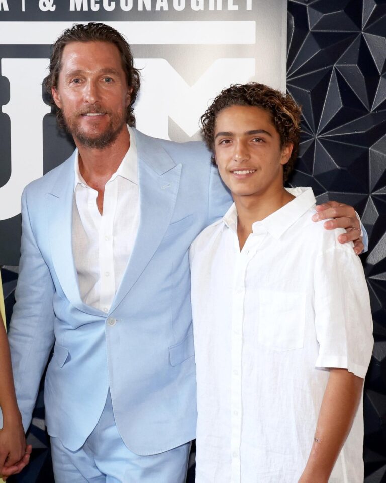 Matthew McConaugheys Son Levi Reportedly Sets Acting Debut in Apples Way of the Warrior Kid