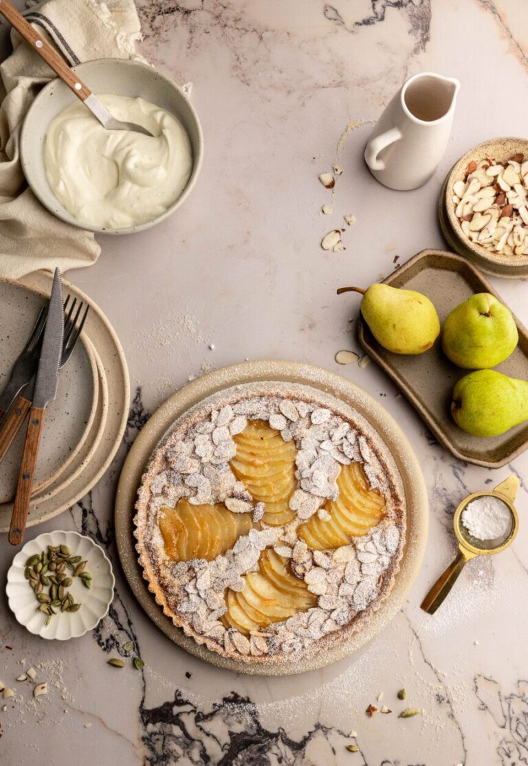 cardamom pear tart 865x1256