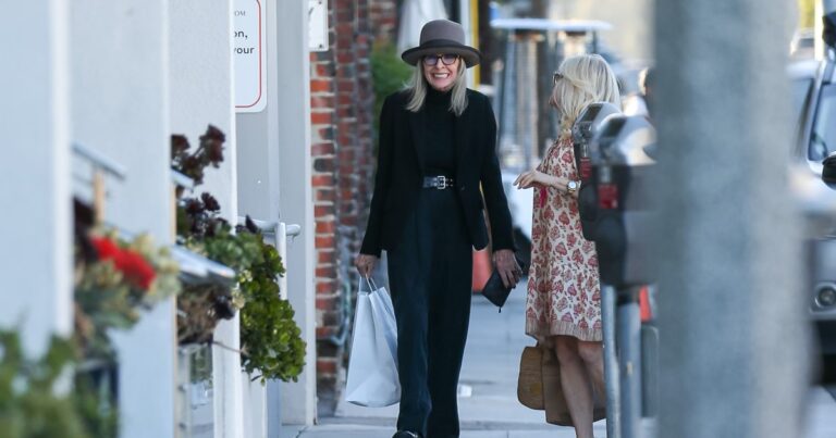 diane keaton wide leg pants