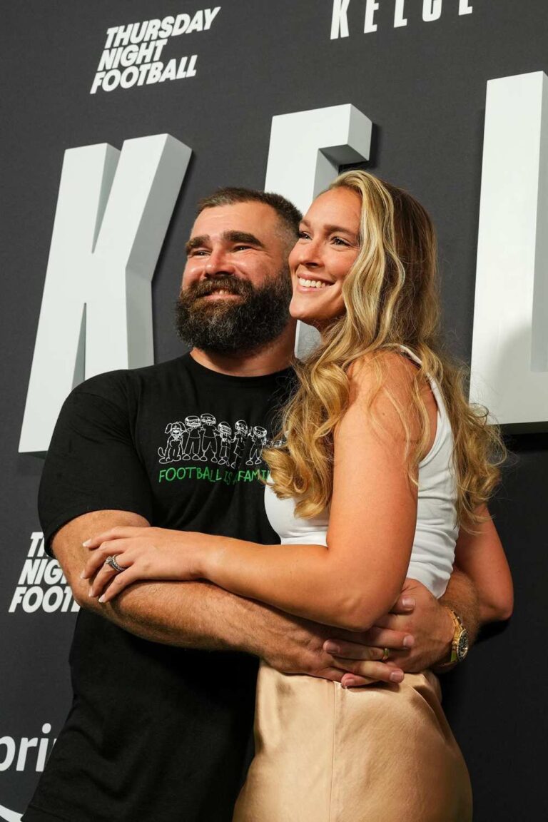 Jason Kelce Jokes That Embarrassing Wife Kylie Kelce Is One of the Great Joys in My Life 2