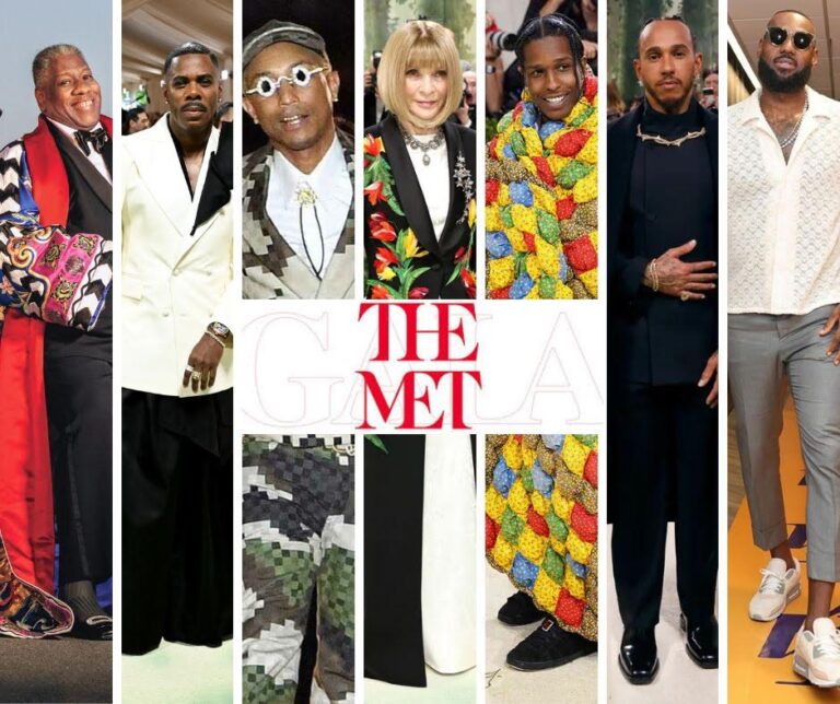 The Met Galas 2025 Theme Superfine Tailoring Black Style with Co Chairs Colman Domingo Pharrell Williams Lewis Hamilton ASAP Rocky and Lebron James