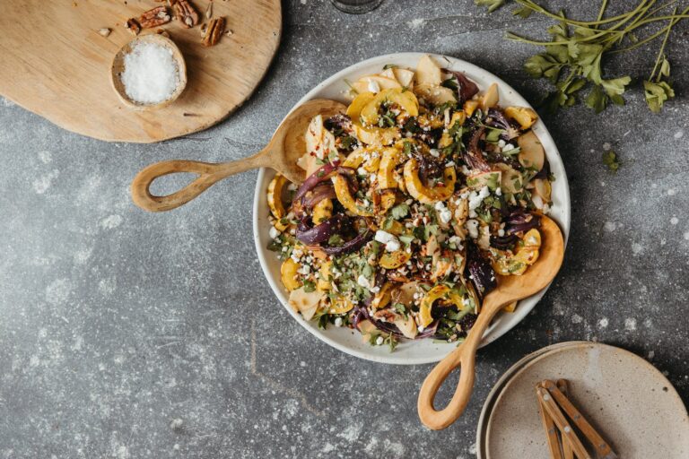 squash farro salad5