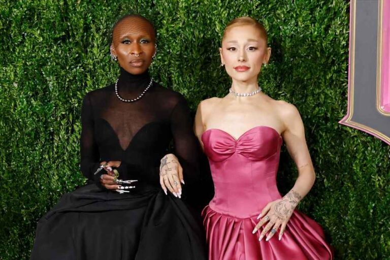 Ariana Grande and Cynthia Erivo Dont Care That You Think Theyre Too Emotional on the Wicked Press Tour 2 33476b