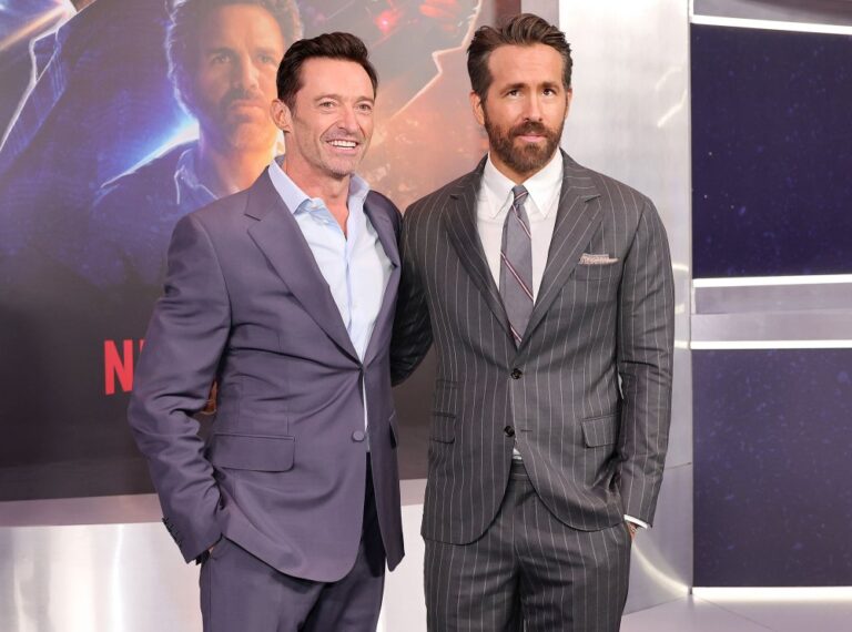 Feature Hugh Jackman Agrees Ryan Reynolds Is Not Funny After Martha Stewart Claim