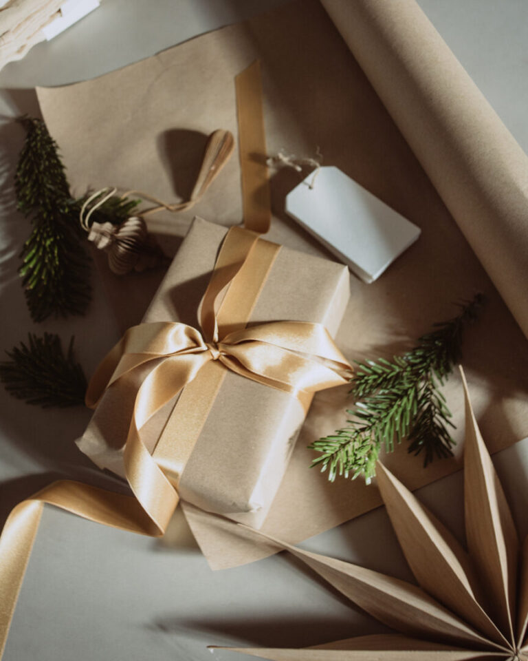 beautifully wrapped present 865x1081