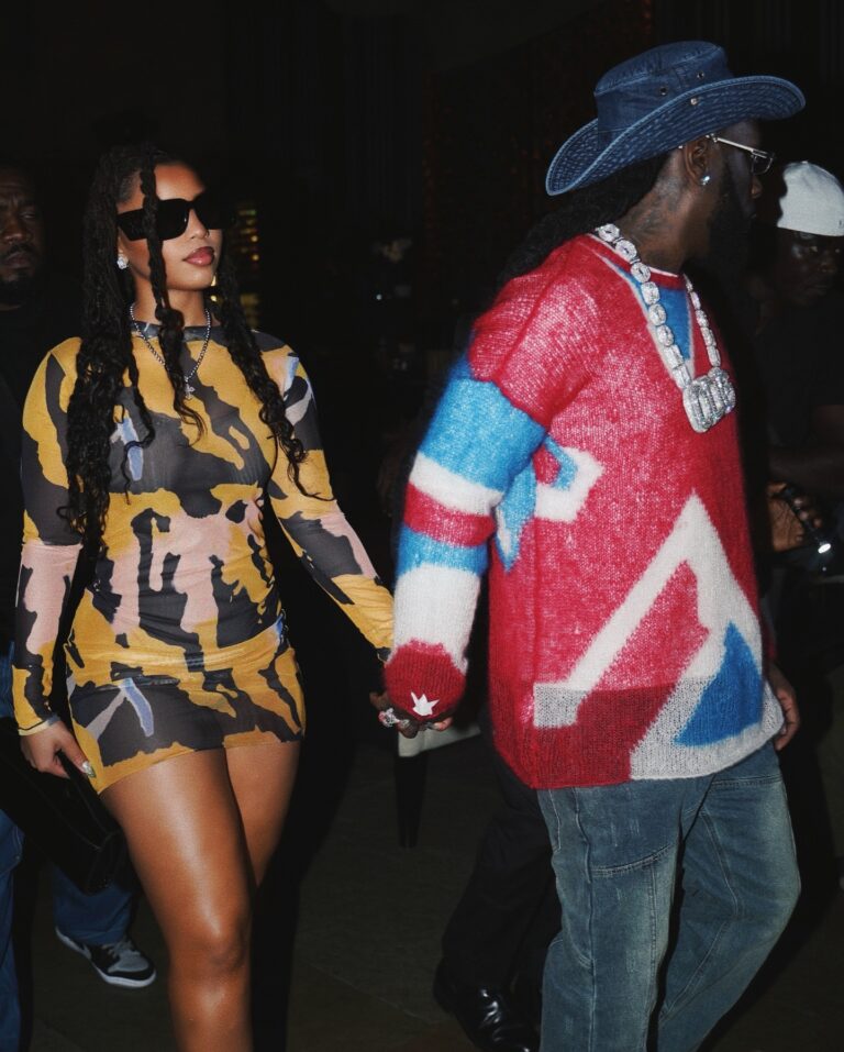 8 Fashion Bomb Couple Chloe Bailey and Burna Boy Make Waves in McQueen