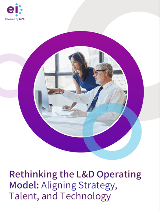 EI Rethinking The LD Operating Model Aligning Strategy Talent And Technology cover