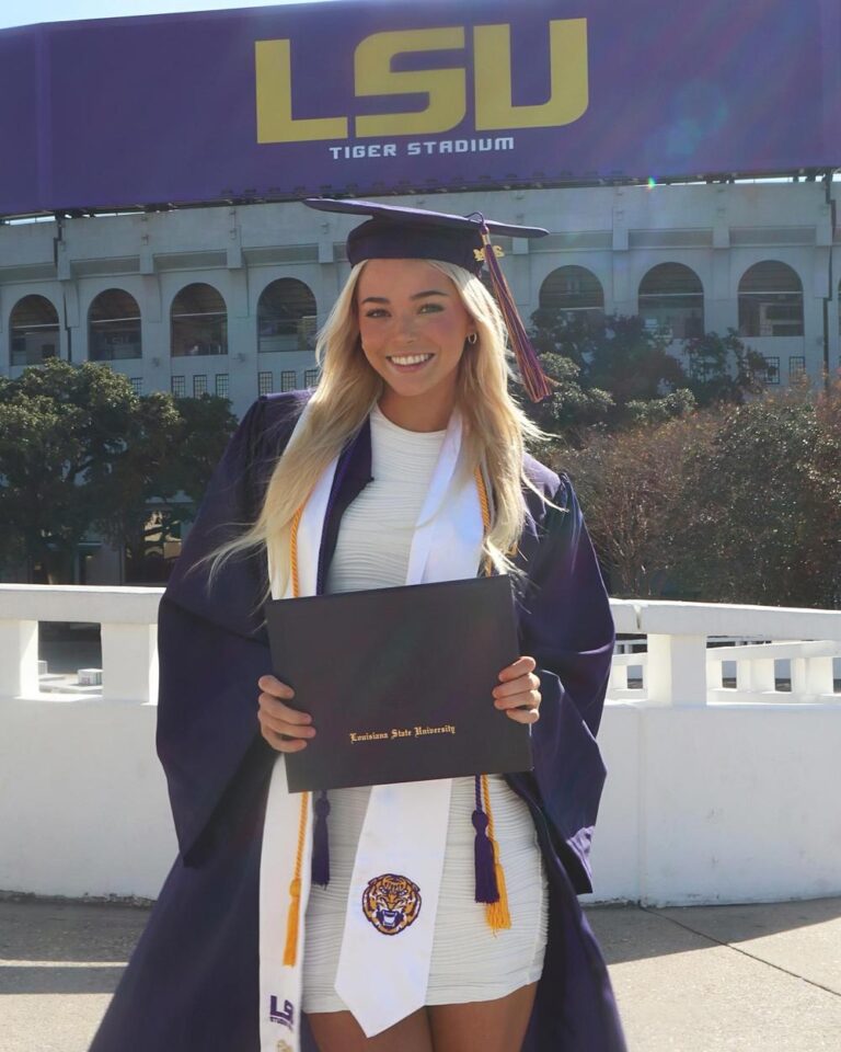 Livvy Dunne Graduates From LSU Olivia Ponton and More Friends Celebrate