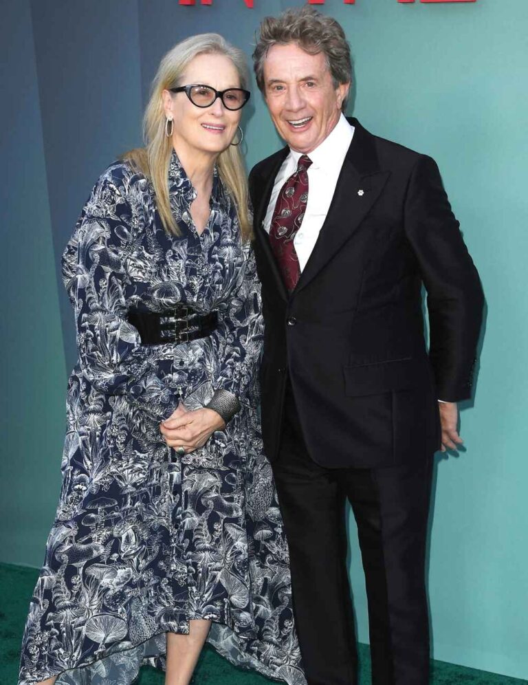 Meryl Streep and Martin Short Wed in Throwback Only Murders in the Building BTS Photos