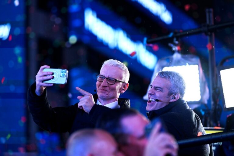 Andy Cohen and Anderson Cooper s Funniest Televised New Year s Eve Moments 2