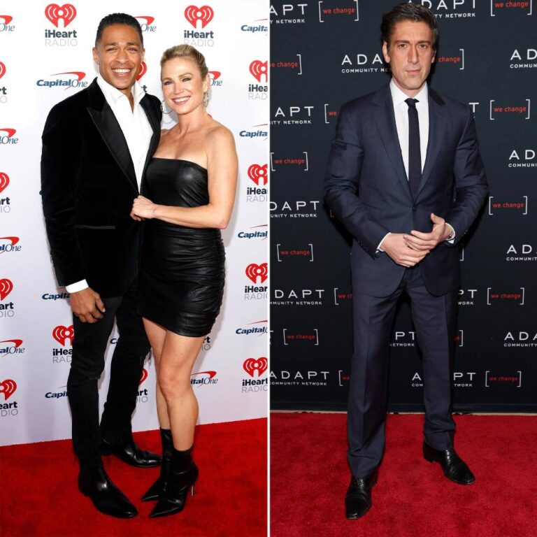 TJ Holmes and Amy Robach Defend David Muir Say He Doesnt Deserve the Hate