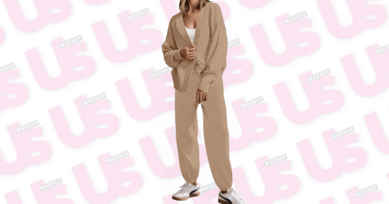 This Cozy Two Piece Knit Lounge Set Rivals Styles That Cost Triple the Price