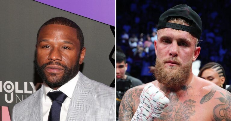 Floyd Mayweather Denies Dodging Jake Paul Fight Criticizes Him for Boxing Old Man Mike Tyson 150