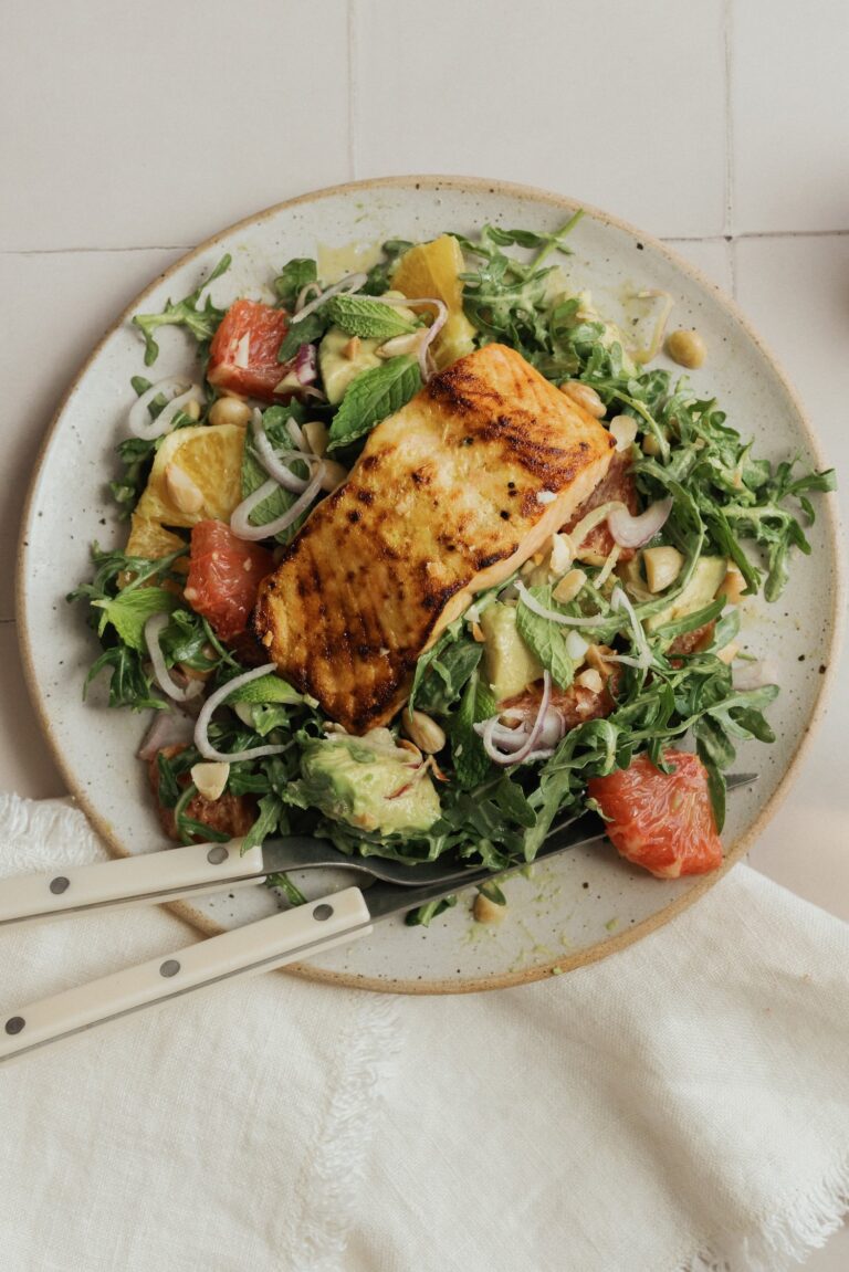 citrus salmon salad avocado6