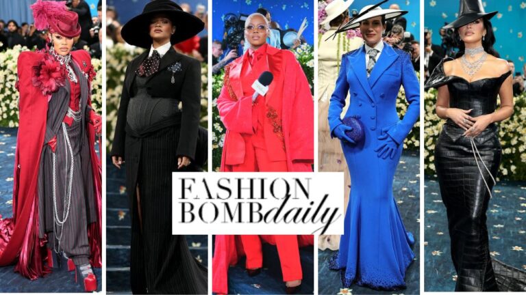 Fashion Bomb Daily Best Dressed at the 2025 MET Gala Superfine Tailoring Black Style Claire Sulmers Feat image 1